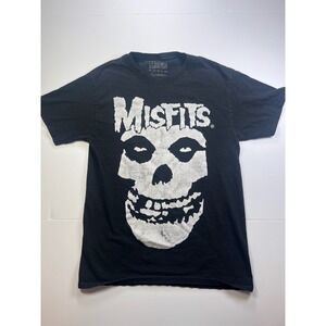 Misfits TShirt Mens Small Black Skull Fiend Club Graphic Punk Rock Band Tee 2022